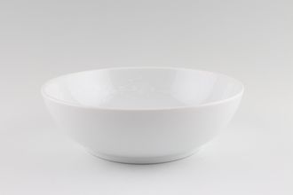 Denby White Trace Soup / Cereal Bowl 7 1/8"
