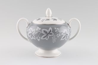 Wedgwood Moselle - Grey Sugar Bowl - Lidded (Tea)