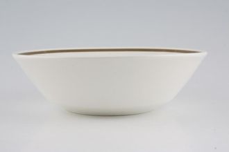 Sell Meakin Poppy - Ridged and Rounded Bases Soup / Cereal Bowl Underside ridge measures 3" Ridged 6 3/8"
