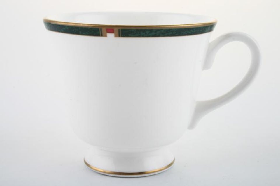 Royal Worcester Carina - Green Teacup 3 1/2" x 3"
