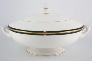Royal Worcester Carina - Green Vegetable Tureen with Lid
