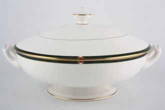 Royal Worcester Carina - Green Vegetable Tureen with Lid