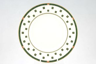 Royal Worcester Carina - Green Salad/Dessert Plate Accent - Border pattern 8"