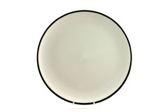 Denby Oyster and Oyster Strands Dinner Plate Narrow Rim 11"