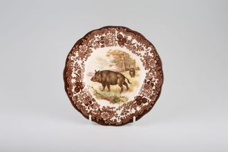 Palissy Game Series - Animals Tea / Side Plate Boar 7"