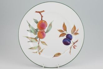 Sell Royal Worcester Evesham Vale Dinner Plate Flatter, Plum and Peach 10"