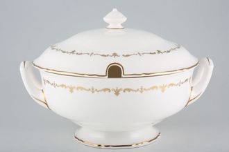 Sell Royal Worcester Gold Chantilly Soup Tureen + Lid