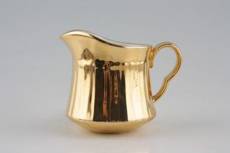 Sell Royal Worcester Gold Lustre - Fluted Milk Jug 1/3pt