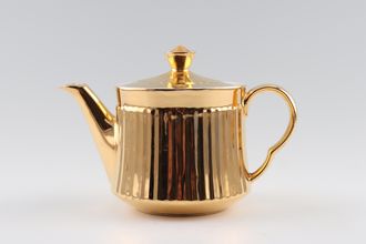 Royal Worcester Gold Lustre - Fluted Teapot 1 1/4pt