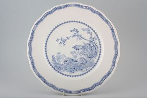 Furnivals Quail - Blue Dinner Plate