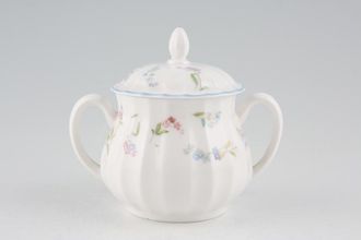 Royal Worcester Forget me not Sugar Bowl - Lidded (Coffee)