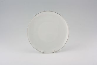 Sell Thomas Medaillon Platinum Band - White with Thin Silver Line Tea / Side Plate 6 7/8"