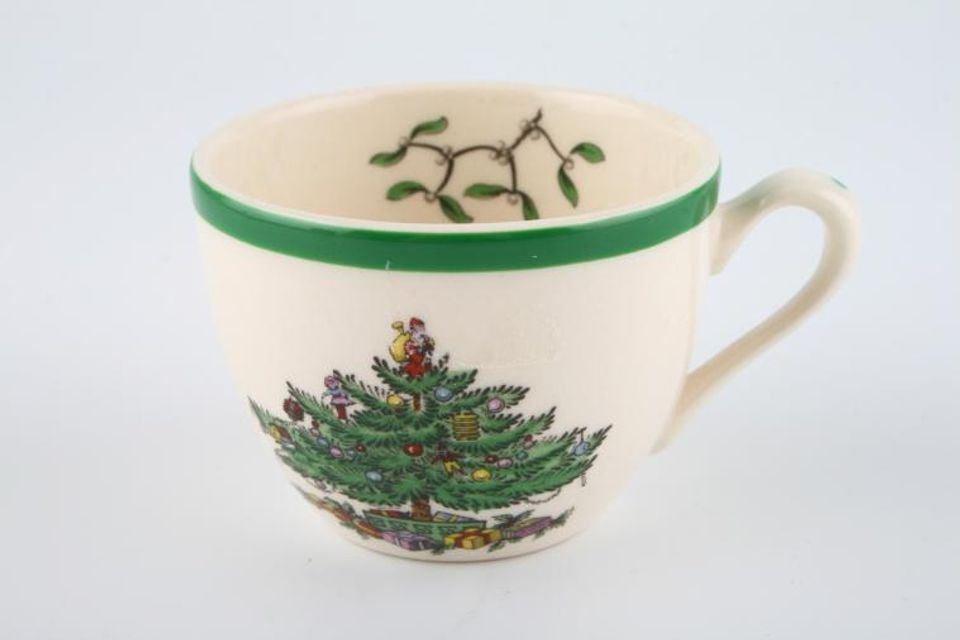 Spode Christmas Tree Teacup miniature 2 1/4" x 1 5/8"