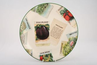 Sell Poole Seed Packets Dinner Plate Egg Plant 10 3/4"