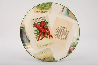 Sell Poole Seed Packets Salad/Dessert Plate Pepper 8 5/8"