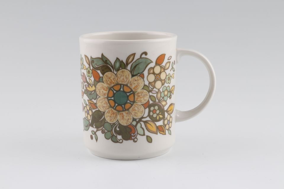 Royal Doulton Forest Flower - T.C.1086 Mug Patterned 3 1/8" x 3 5/8"