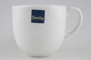 Denby White Trace Mug