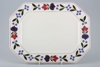 Adams Old Colonial Oblong Platter 15 3/4" x 12 1/2"