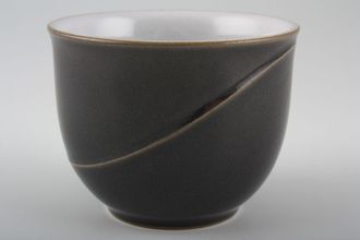 Denby Saville Grey Sugar Bowl - Open (Tea) 3 1/2"