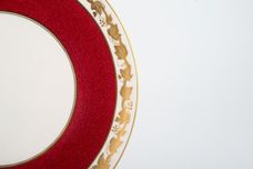 Wedgwood Whitehall - Powder Ruby Cake Plate Round 9 5/8" thumb 2