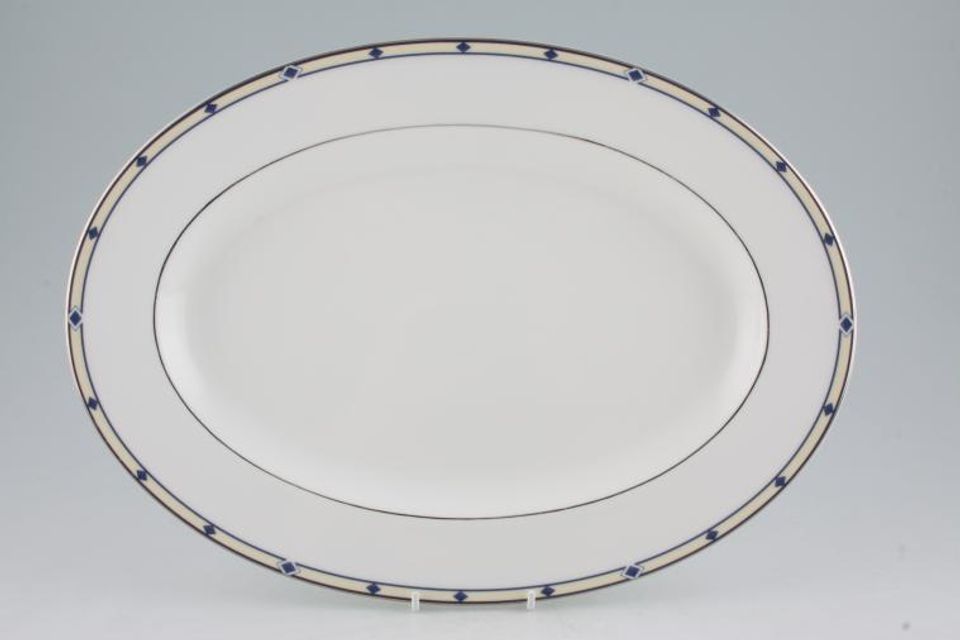 Royal Doulton Geometrix Oval Platter 14 1/2"