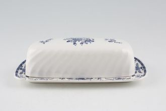 Johnson Brothers Indies Butter Dish + Lid Oblong 8 1/4"
