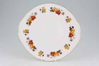 Colclough Stratford - 8320 Cake Plate Round / Eared 10"
