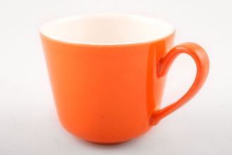 Villeroy & Boch Wonderful World - Orange Coffee Cup 2 3/4" x 2 1/4"