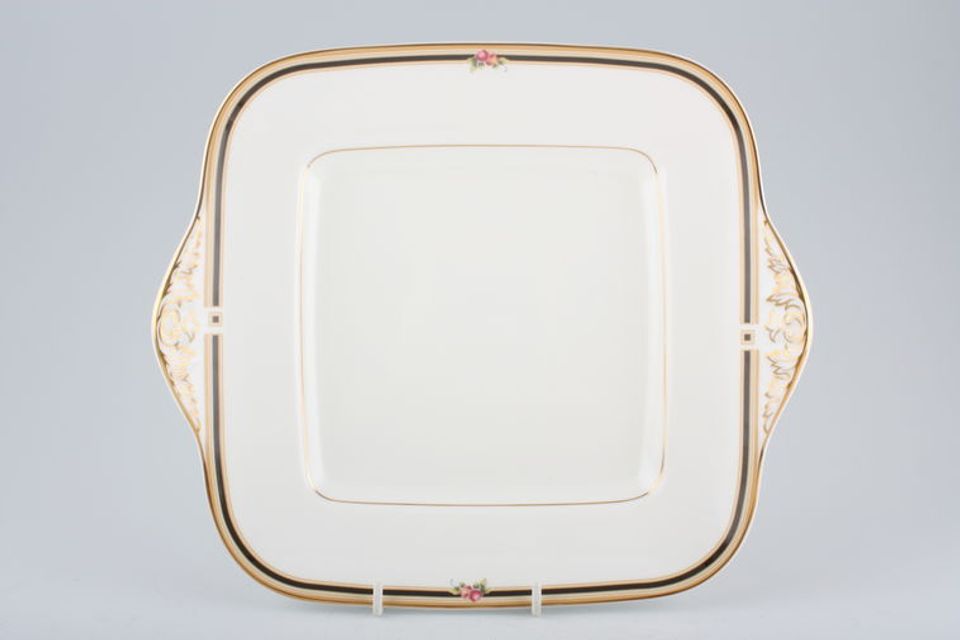 Wedgwood Clio Cake Plate Square, Eared 11"