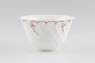 Wedgwood Pink Garland Sugar Bowl - Open (Tea) 4 1/2"