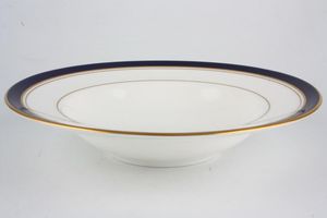 Royal Worcester Howard - Cobalt Blue - gold rim Rimmed Bowl