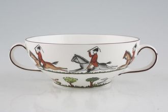 Sell Coalport Hunting Scene Soup Cup Sloping Sides