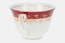 Royal Worcester Arundel - Ruby - Scalloped Edge Teacup 3 3/4" x 2 5/8" thumb 2