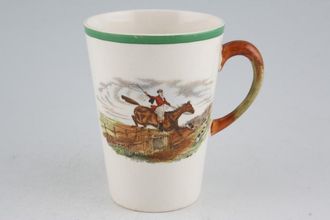 Spode Herring's Hunt Mug "The First Over" - 6 "The Chase" - 5 Copeland Spode 3 1/8" x 4 1/4"