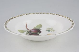 Sell Queens Hookers Fruit Rimmed Bowl Plum 8 1/4"