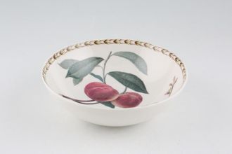 Queens Hookers Fruit Soup / Cereal Bowl Peach 6"