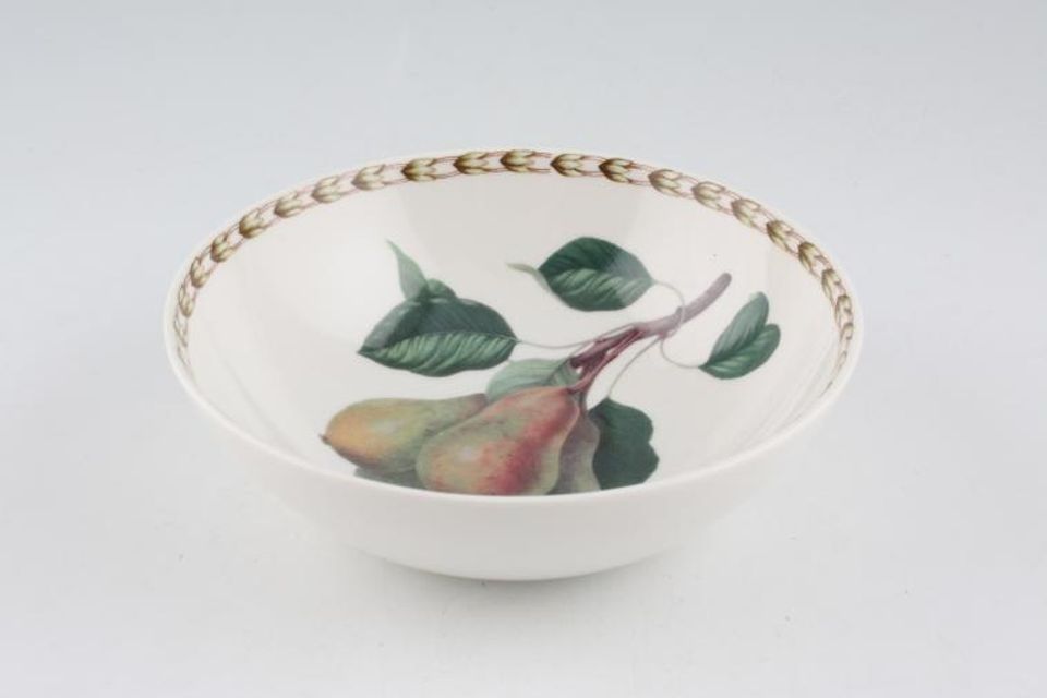 Queens Hookers Fruit Soup / Cereal Bowl Pear 6"