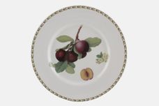 Queens Hookers Fruit Dinner Plate Plum - sizes may vary slightly 10 5/8" thumb 1