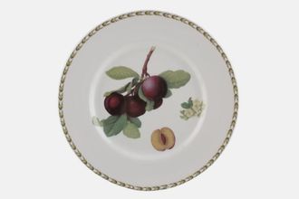 Queens Hookers Fruit Dinner Plate Plum - sizes may vary slightly 10 5/8"