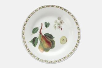 Queens Hookers Fruit Tea / Side Plate Pear - Raised Rim 6 3/8"
