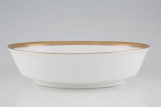 Noritake Signature Gold Oval Serving Bowl 25cm