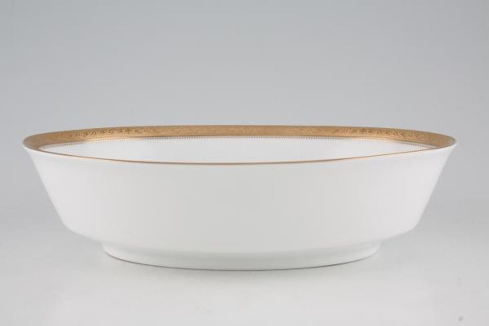 Noritake Signature Gold Oval Serving Bowl 25cm