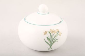 St. Andrews Foliage and Flowers Sugar Bowl - Lidded (Tea)