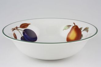 Royal Worcester Evesham Vale Soup / Cereal Bowl Cherries - pear - plums 6 5/8"