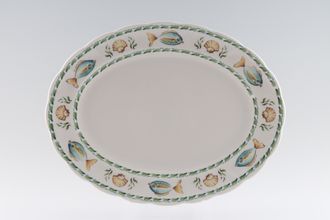 Royal Doulton Coral Reef - T.C.1194 Oval Platter 13 1/2"