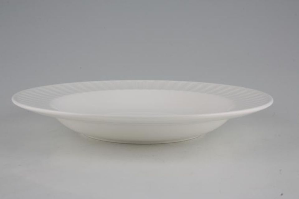 Wedgwood Night And Day Rimmed Bowl Fluted - Rim Soup 9"