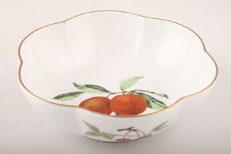 Sell Royal Worcester Evesham - Gold Edge Serving Bowl Round, Scalloped 6 1/2"