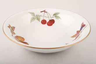 Sell Royal Worcester Evesham - Gold Edge Soup / Cereal Bowl Fruits may vary. 8 1/4"