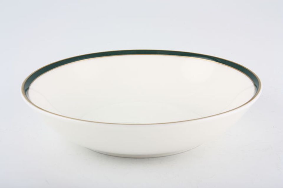 Royal Doulton Oxford Green - T.C.1191 Soup / Cereal Bowl 7"