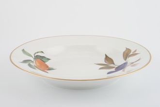 Sell Royal Worcester Evesham - Gold Edge Rimmed Bowl Plums and Oranges 9"